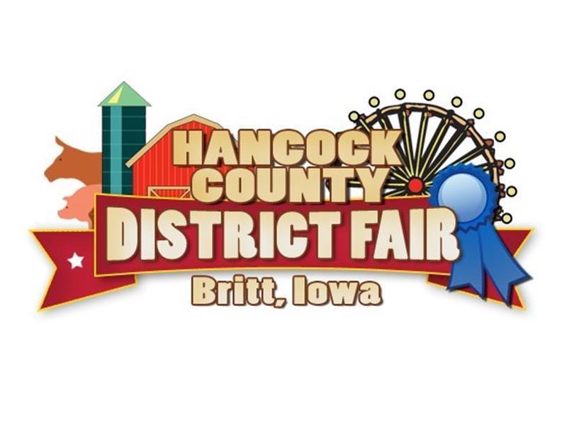 Logo for 2024 Hancock County District Fair